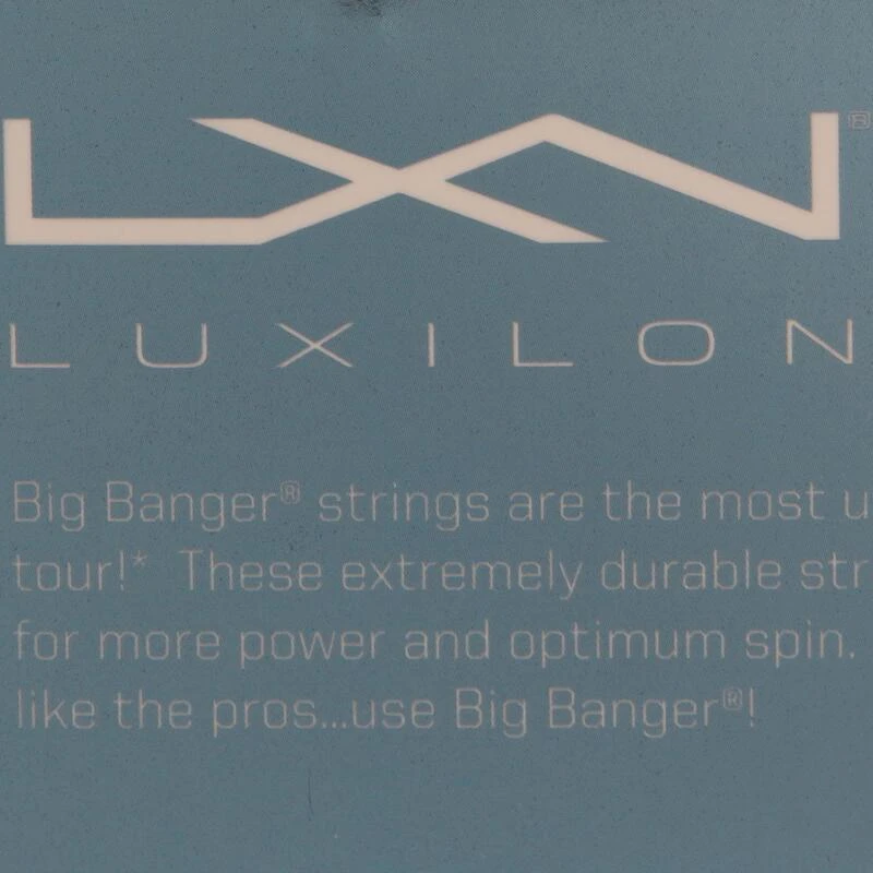 LUXILON CORDAGE DE TENNIS MONOFILAMENT BIG BANGER ALU POWER 1,25mm GRIS â Image 2