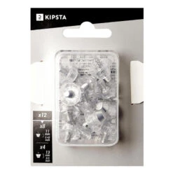Kipsta Crampons Vissés Universels De Football Transparents En Aluminium 11-13mm