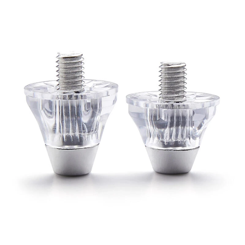 Kipsta Crampons VissĂ©s Universels De Football Transparents En Aluminium 13-15mm â Image 4