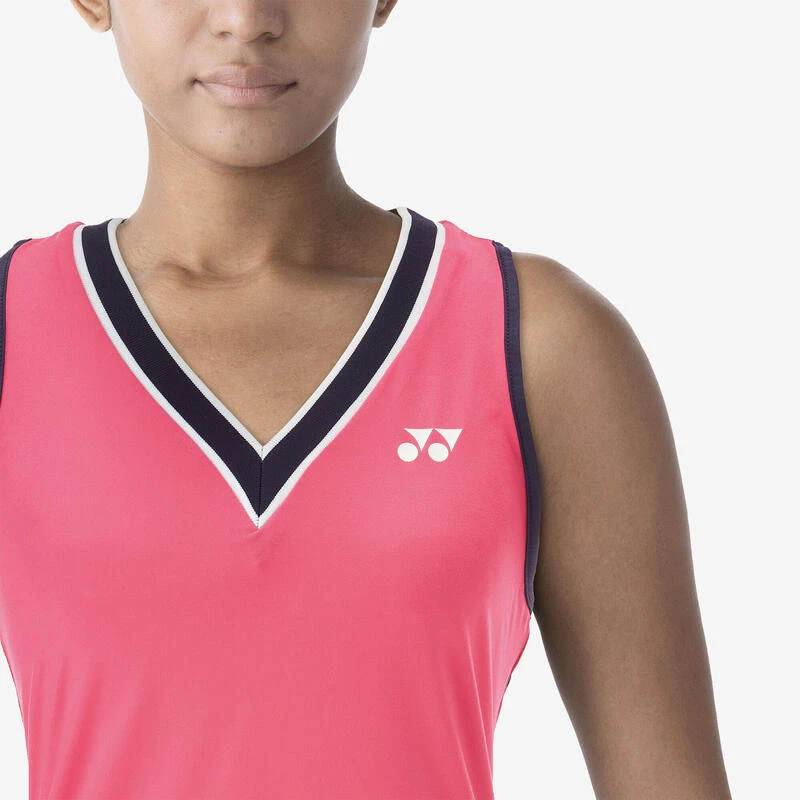 YONEX DĂ©bardeur De Tennis Femme Paris - Rose â Image 3