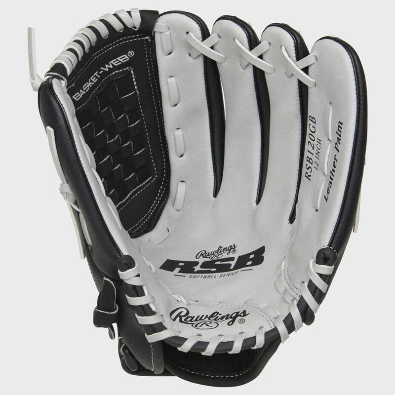 Gant De Baseball Lanceur Droitier Adulte - RAWLINGS RSB120GB Noir â Image 2
