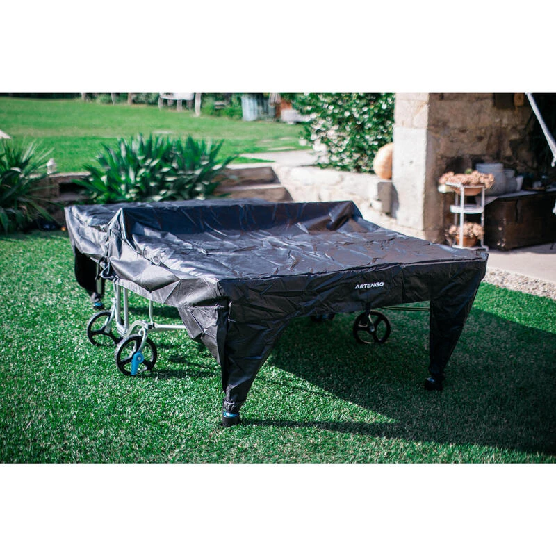 HOUSSE DE TABLE DE PING PONG POUR TABLE OUVERTE NOIRE â Image 2