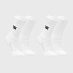Lot De 2 Paires Chaussettes De Basketball NBA Enfant - SO900 Blanc