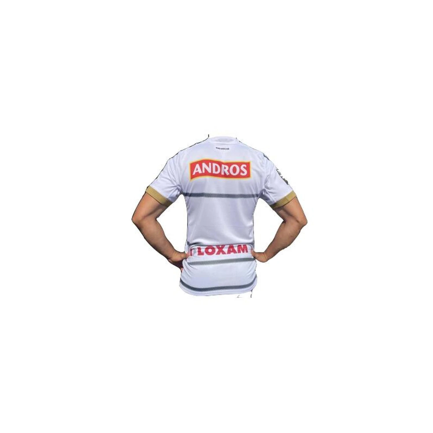 MAILLOT CA BRIVE AVEC SPONSORS DOMICILE 2022/2023 - ADIDAS â Image 2