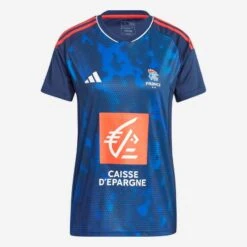 ADIDAS Maillot Handball équipe De France Féminine Coupe Femme - Maillot Officiel 2024