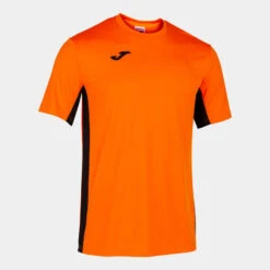 Maillot Manches Courtes Basket-ball Homme Joma Cosenza Orange Noir