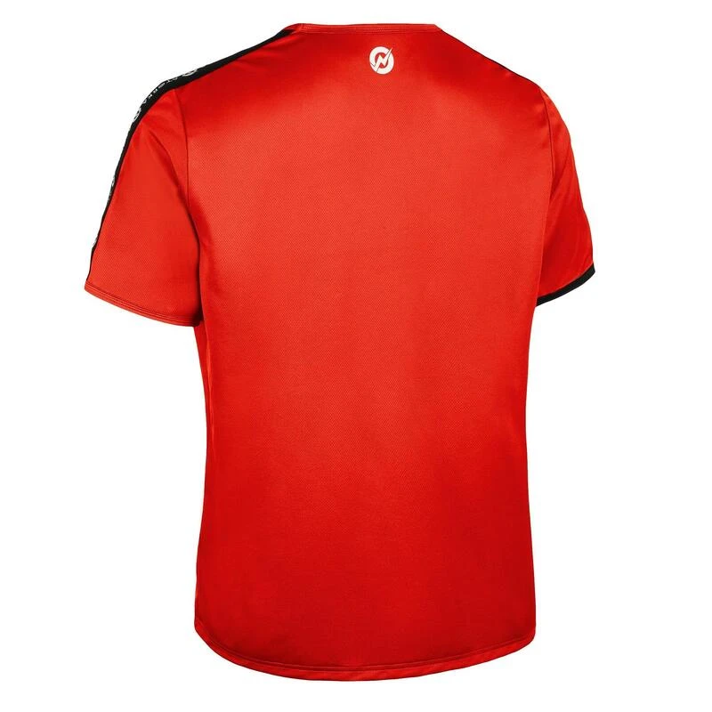 Maillot Manches Courtes De Handball Homme H100C Rouge â Image 3