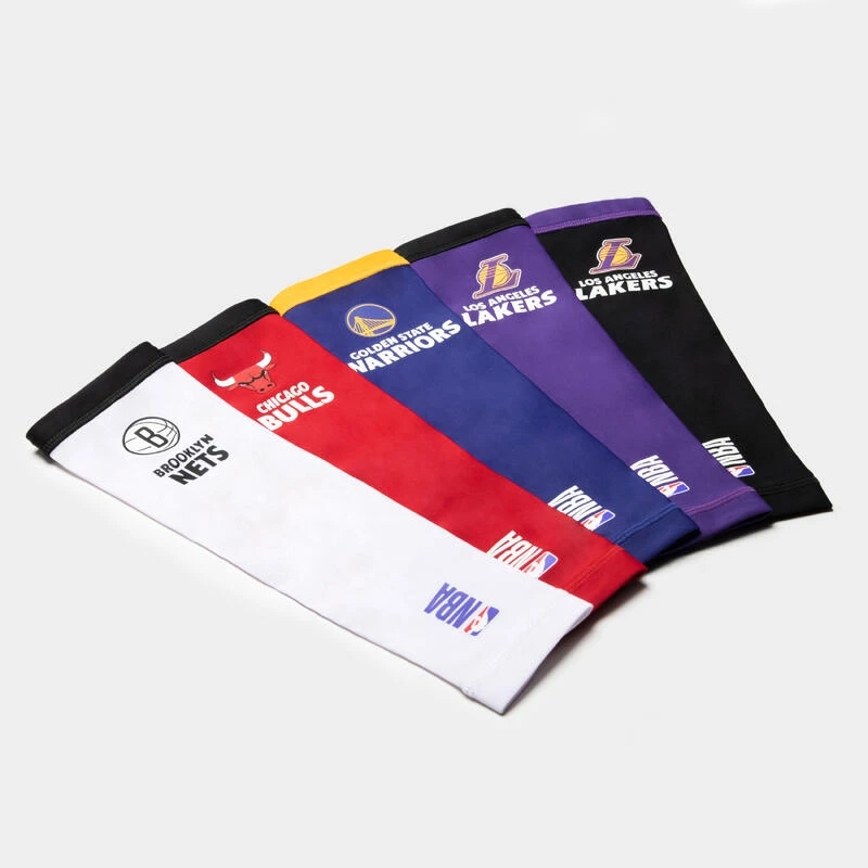 Manchon Basketball NBA Brooklyn Nets Enfant - E500 Blanc â Image 5