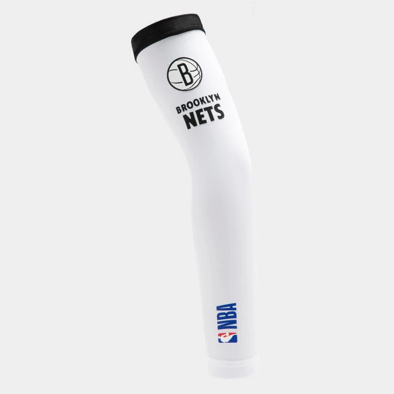 Manchon Basketball NBA Brooklyn Nets Enfant - E500 Blanc
