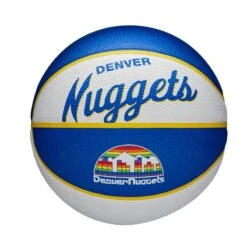 Mini Ballon De Basketball Wilson NBA Team Retro â Denver Nuggets