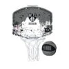 Mini Panier De Basket Mural NBA Brooklyn Nets - WILSON Gris Blanc