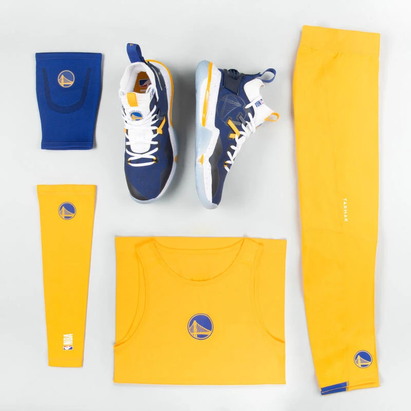 MolletiĂšre De Maintien Gauche/droite Adulte NBA Warriors - Soft 300 Bleu â Image 7