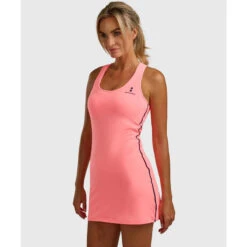 Nouvelle Performance Robe De Tennis/Padel Femme Melon