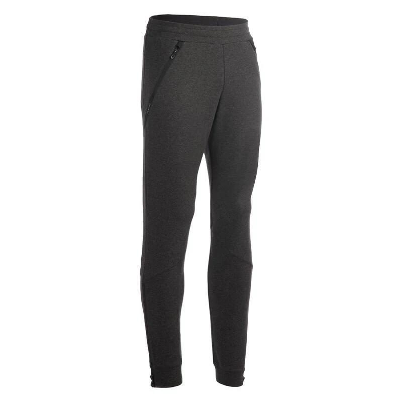 PANTALON BASKETBALL SURVETEMENT HOMME - P500 GRIS â Image 3