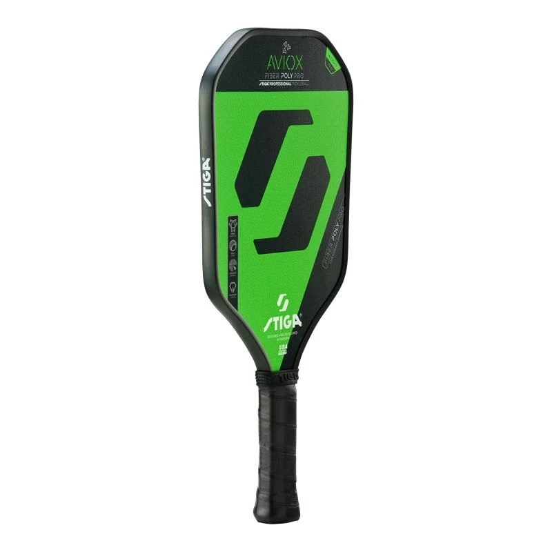 Stiga Pickleball Paddle Aviox Fiber Poly Pro Green â Image 4