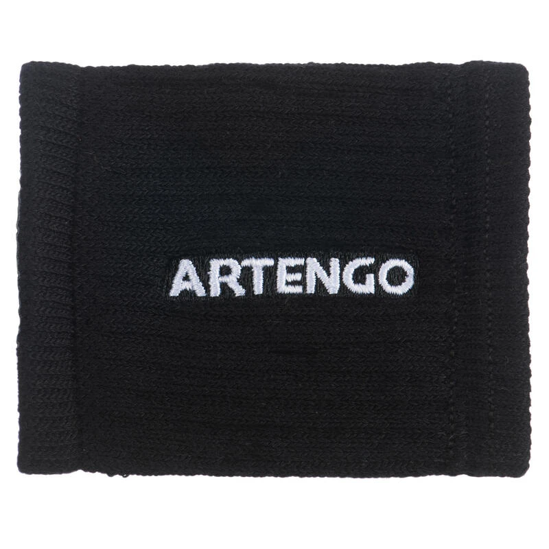 POIGNETS TENNIS ARTENGO TP 500 NOIR BLANC â Image 3