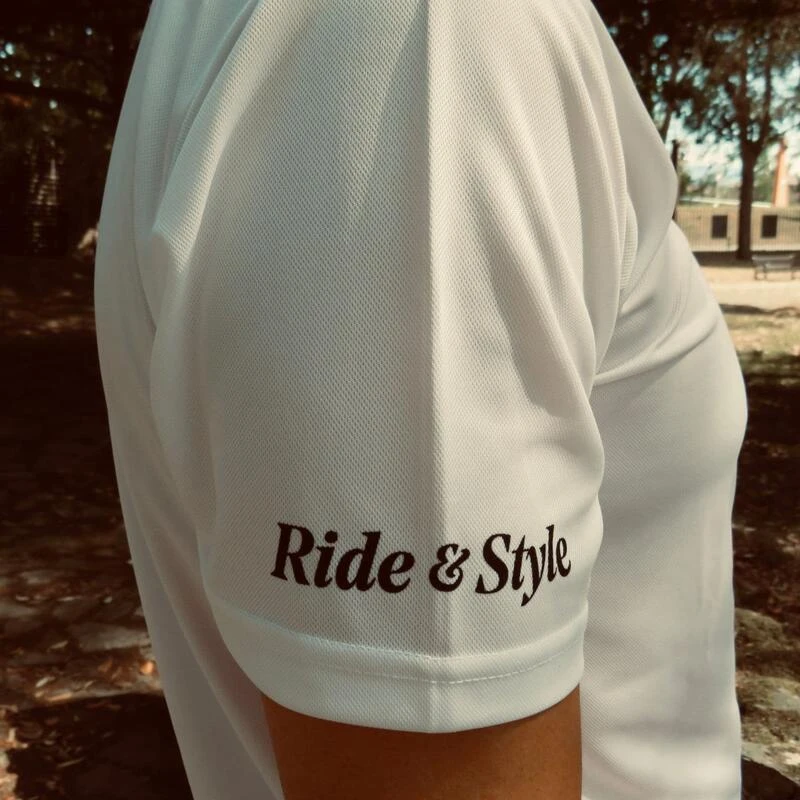 Polo T-Shirt Technique Casual Blanc T-Shirt Technique Homme Blanc Crew Mooquer â Image 6