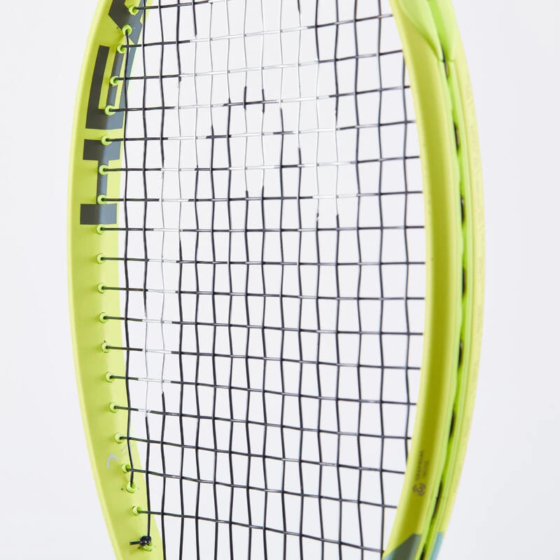 Raquette De Tennis Adulte - HEAD Auxetic Extreme MP Lite Gris Jaune 285g â Image 5