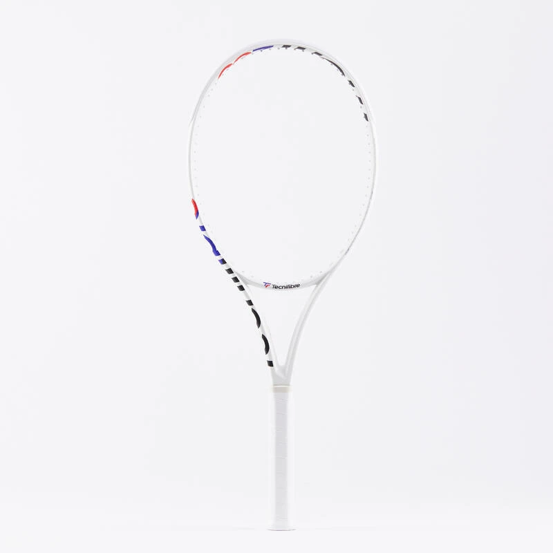 RAQUETTE DE TENNIS ADULTE - TECNIFIBRE T-FIGHT 280 ISOFLEX BLANC NON CORDEE 280g â Image 3