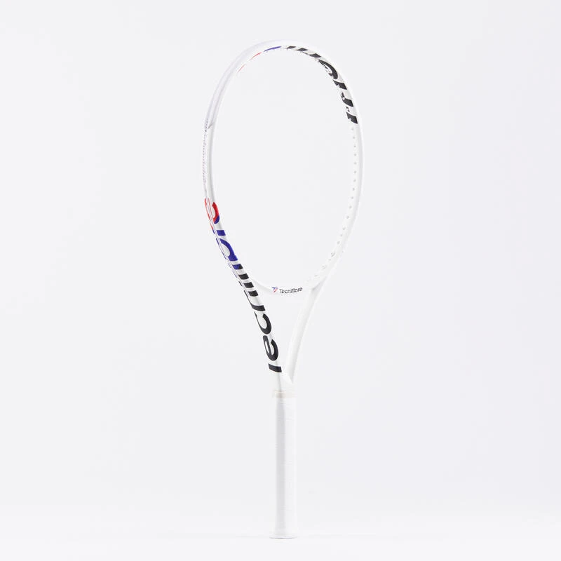 RAQUETTE DE TENNIS ADULTE - TECNIFIBRE T-FIGHT 280 ISOFLEX BLANC NON CORDEE 280g â Image 4