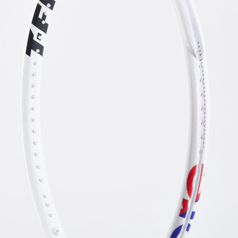 RAQUETTE DE TENNIS ADULTE - TECNIFIBRE T-FIGHT 280 ISOFLEX BLANC NON CORDEE 280g â Image 6