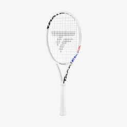 RAQUETTE DE TENNIS ADULTE - TECNIFIBRE T-FIGHT 295 ISOFLEX BLANC NON CORDEE 295g
