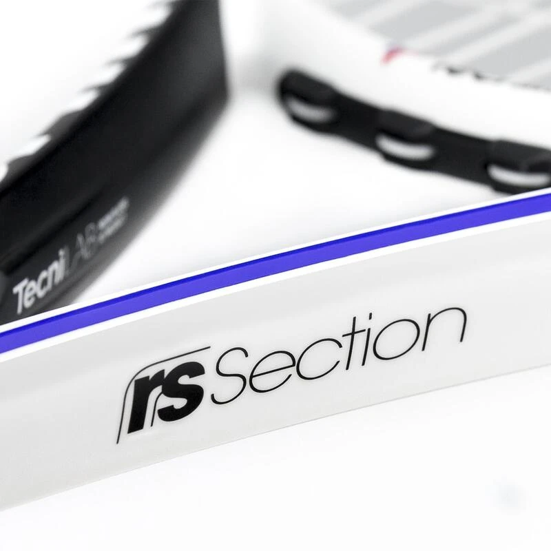 RAQUETTE DE TENNIS ADULTE - TECNIFIBRE TFIGHT RS 300 BLANCHE NOIRE NON CORDEE â Image 3