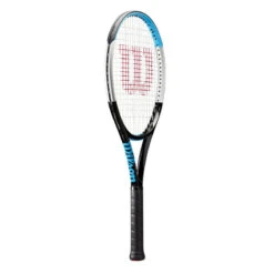 Wilson Raquette De Tennis Adulte Ultra 100 V3.0 Noire Bleue NON CORDEE