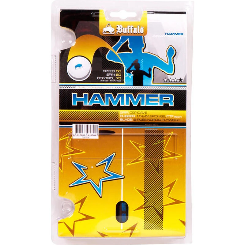 Raquette De Tennis De Table Buffalo Hammer â Image 3