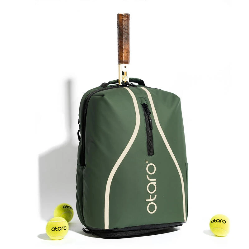 Sac Ă Dos Tennis Avec Compartiment Pour 1-2 Raquettes | 32L - Vert Wimbledon