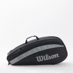 Sac De Tennis - Wilson RF TEAM 6 Raquettes Roger Federer Noir Gris