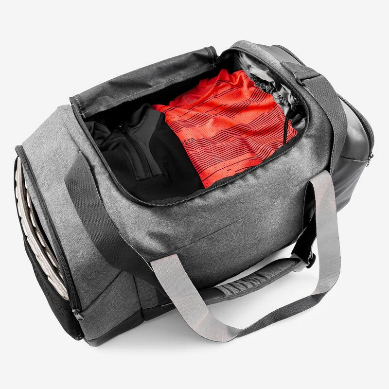 Kipsta Sac Sport 55L - ACADEMIC Noir Et Gris â Image 7