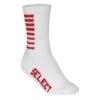 SELECT Chaussettes BASIC Blanc-Rouge