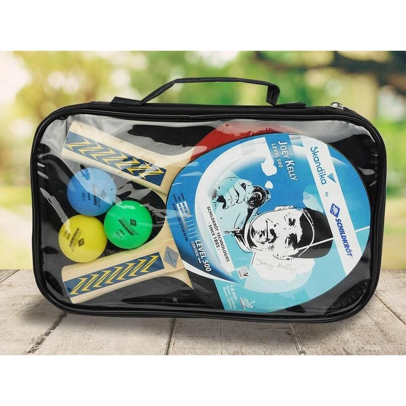 Set De 2 Raquettes De Ping-pong Avec 3 Balles â Image 7