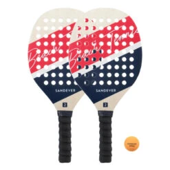 Set Raquettes Beach Tennis Experience RedBleu