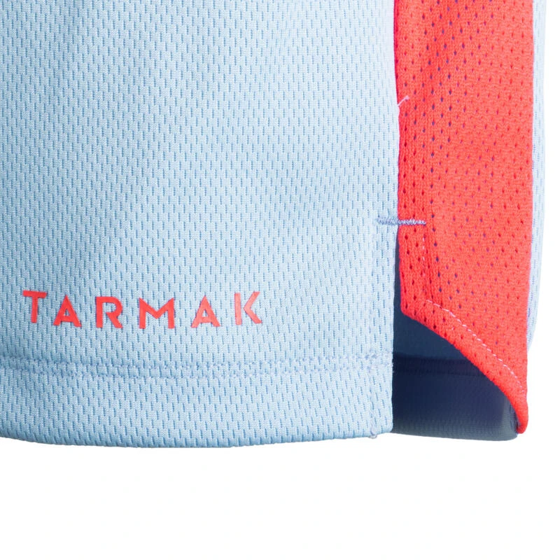 SHORT DE BASKETBALL POUR GARCON/FILLE CONFIRME(E) BLEU ROSE SH500 â Image 2