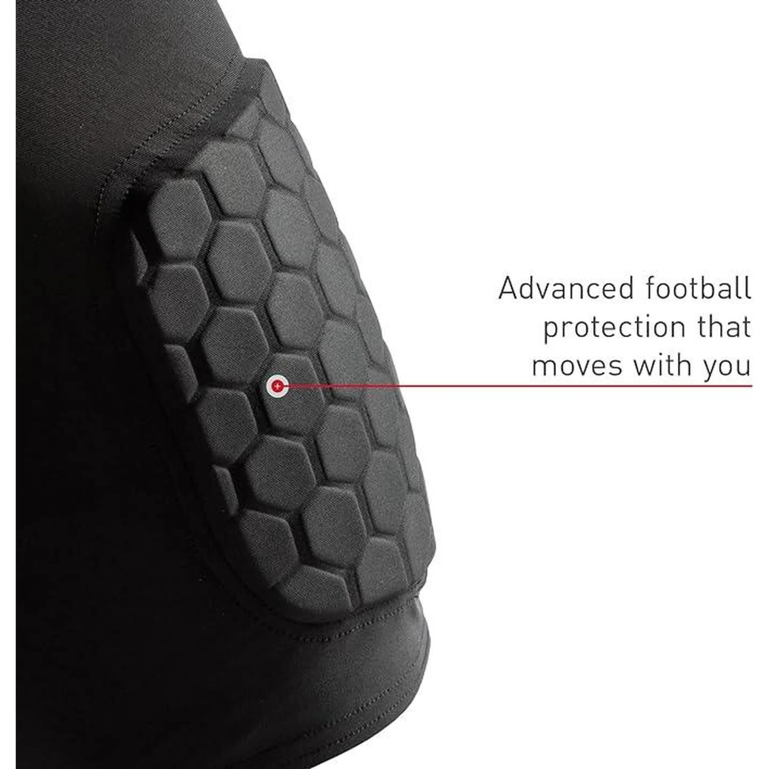 Short De Protection McDavid HexTM « Wrap-Around » Black – Image 4