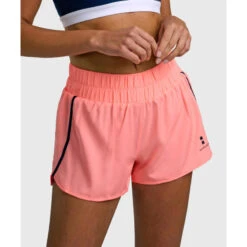 Short D'EntraĂźnement Tennis/Padel Femme Melon