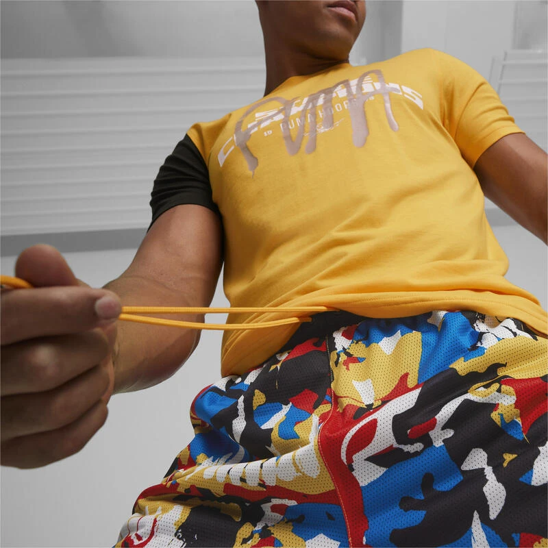 Short Winners Circle PUMA HOOPS PUMA Black Aop â Image 3