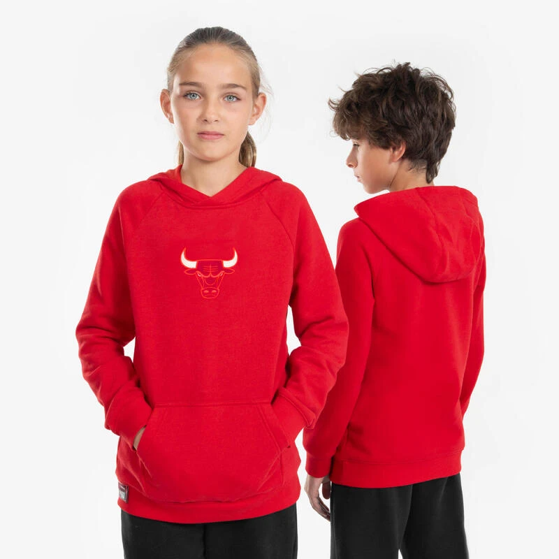 Sweat Ă Capuche Chicago Bulls Enfant - Hoodie 900 NBA Rouge