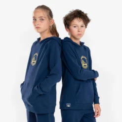 Sweat Ă Capuche GOLDEN STATE WARRIORS - Enfant Mixte - Hoodie 900 NBA Marine