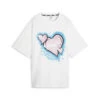 T-shirt De Basketball Game Love PUMA White