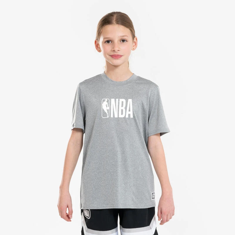 T-shirt De Basketball NBA Enfant - TS 900 JR Gris â Image 2