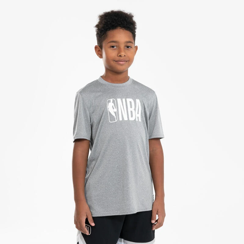 T-shirt De Basketball NBA Enfant - TS 900 JR Gris â Image 4