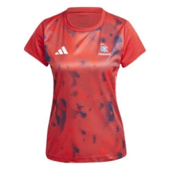ADIDAS T-shirt Femme Officiel D'Entrainement De L'Ăquipe De France 2023/24