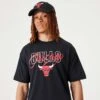 NEW ERA T-shirt Oversize Chicago Bulls NBA Script