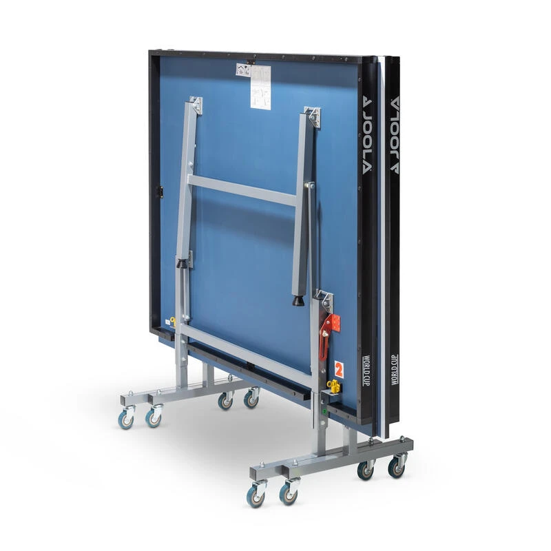 JOOLA Table De Tennis De Table World Cup 22 Indoor ChĂąssis Pliable Bleu â Image 5