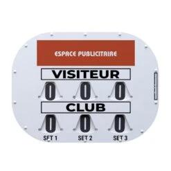Tableau De Score Manuel - Modèle CLIPTEC
