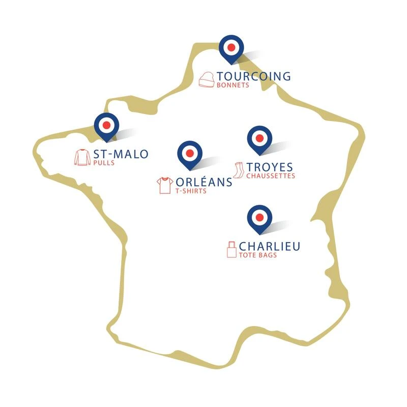 TOTEBAG BLEU SOUS LICENCE ALLEZ BLEUS Made In France â Image 2