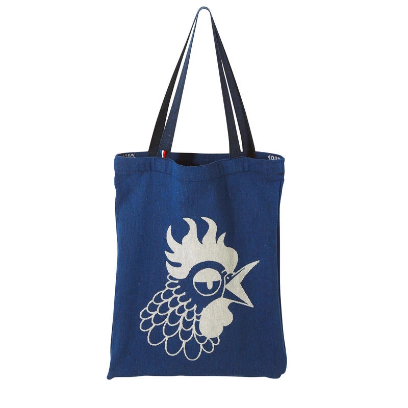 TOTEBAG BLEU SOUS LICENCE ALLEZ BLEUS Made In France â Image 3